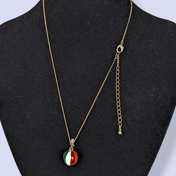 V. Colourful Ball Pendant Necklace - Picture 5 of 6